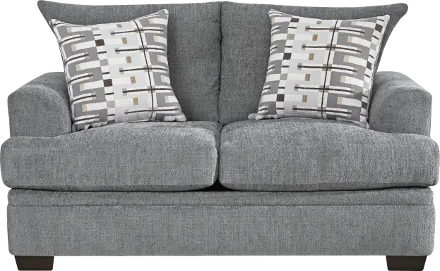 Cooper Blue Loveseat