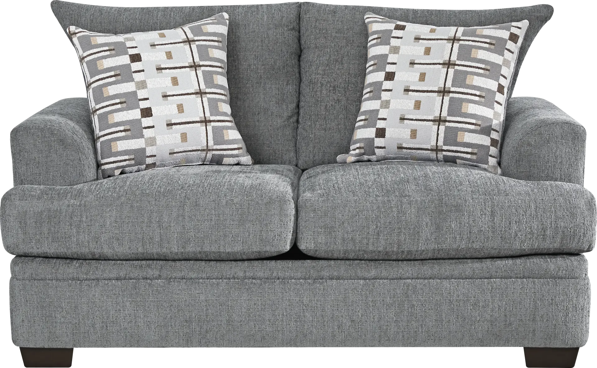 Cooper Blue Loveseat