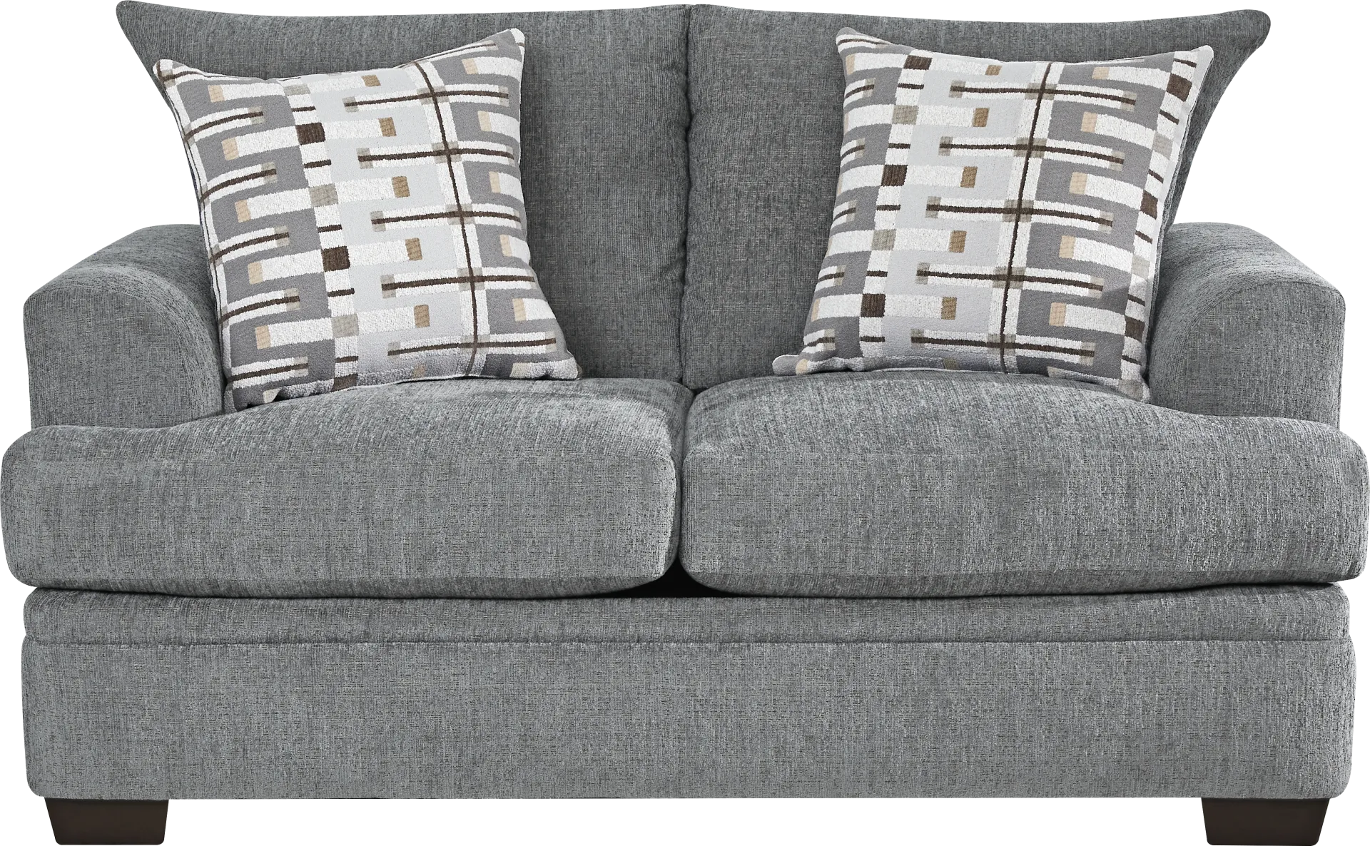 Cooper Blue 7 Pc Living Room with Sleeper Sofa - Image 6