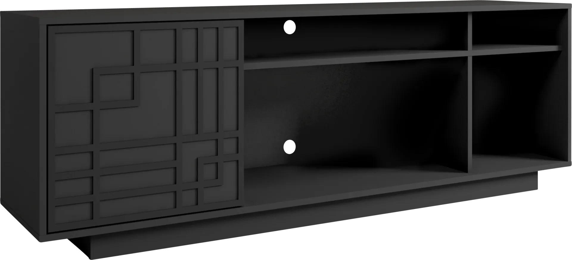 Percita Black 63 In. Console - Image 1
