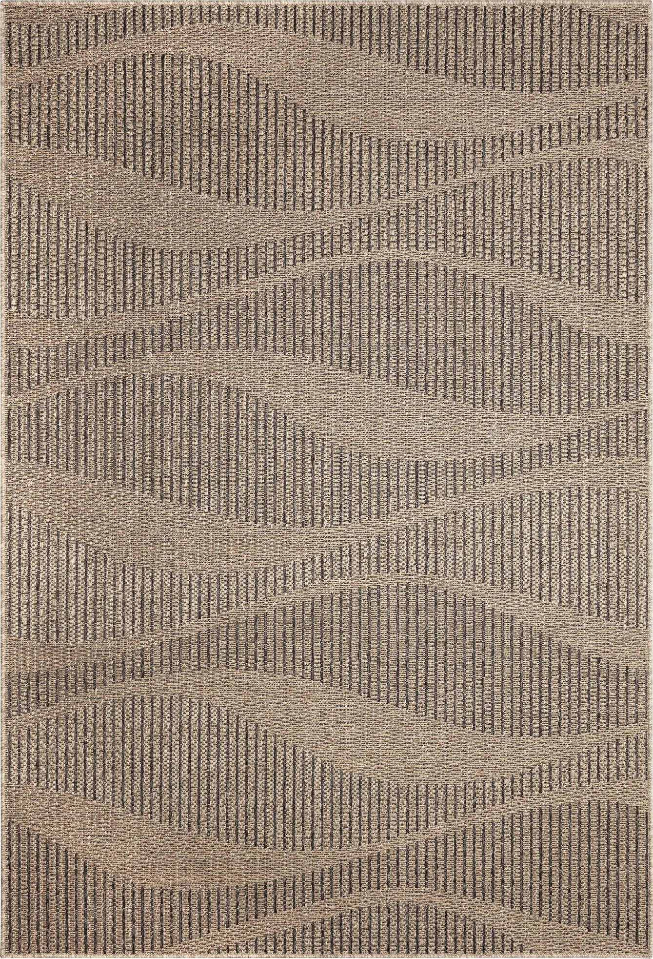 Beykos Taupe 5'3 x 7'3 Indoor/Outdoor Rug