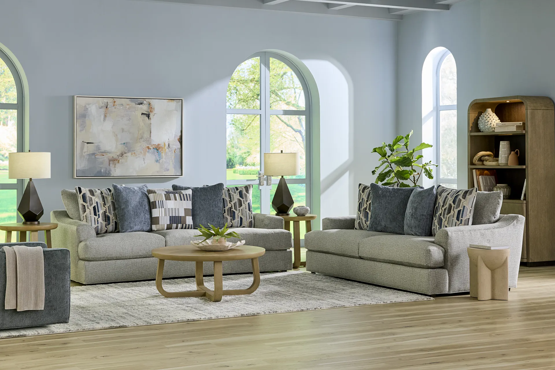 Sonoma Cobblestone 2 Pc Living Room - Image 1