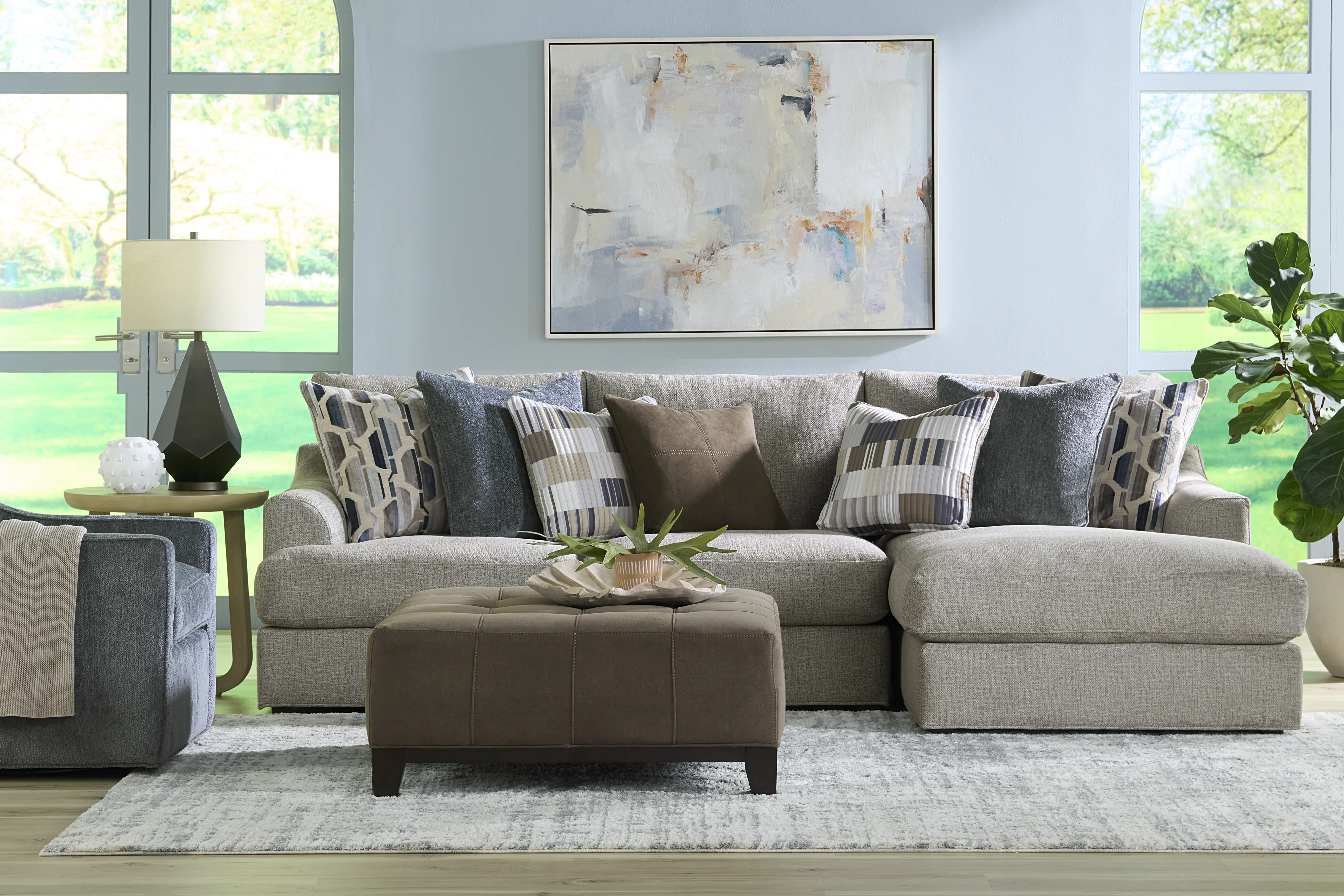 Sonoma Cobblestone 2 Pc Sectional - Thumbnail - Image 2