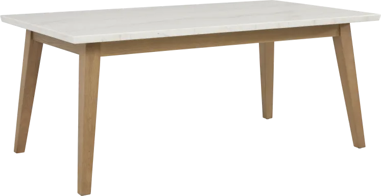 Viola Natural Marble Top Dining Table