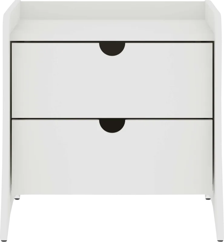 Mallery White Nightstand