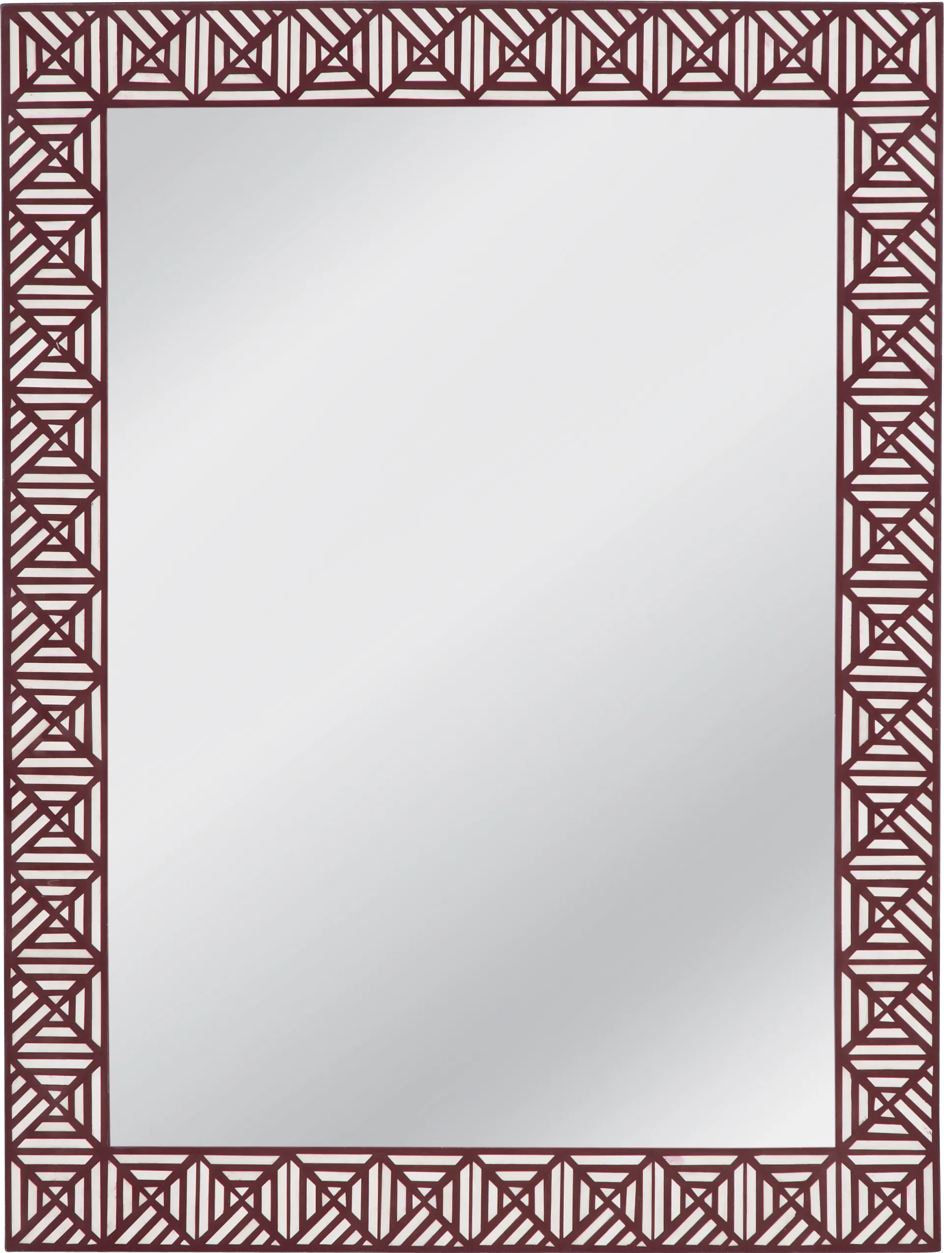 Adamsview Red Mirror - Image 1