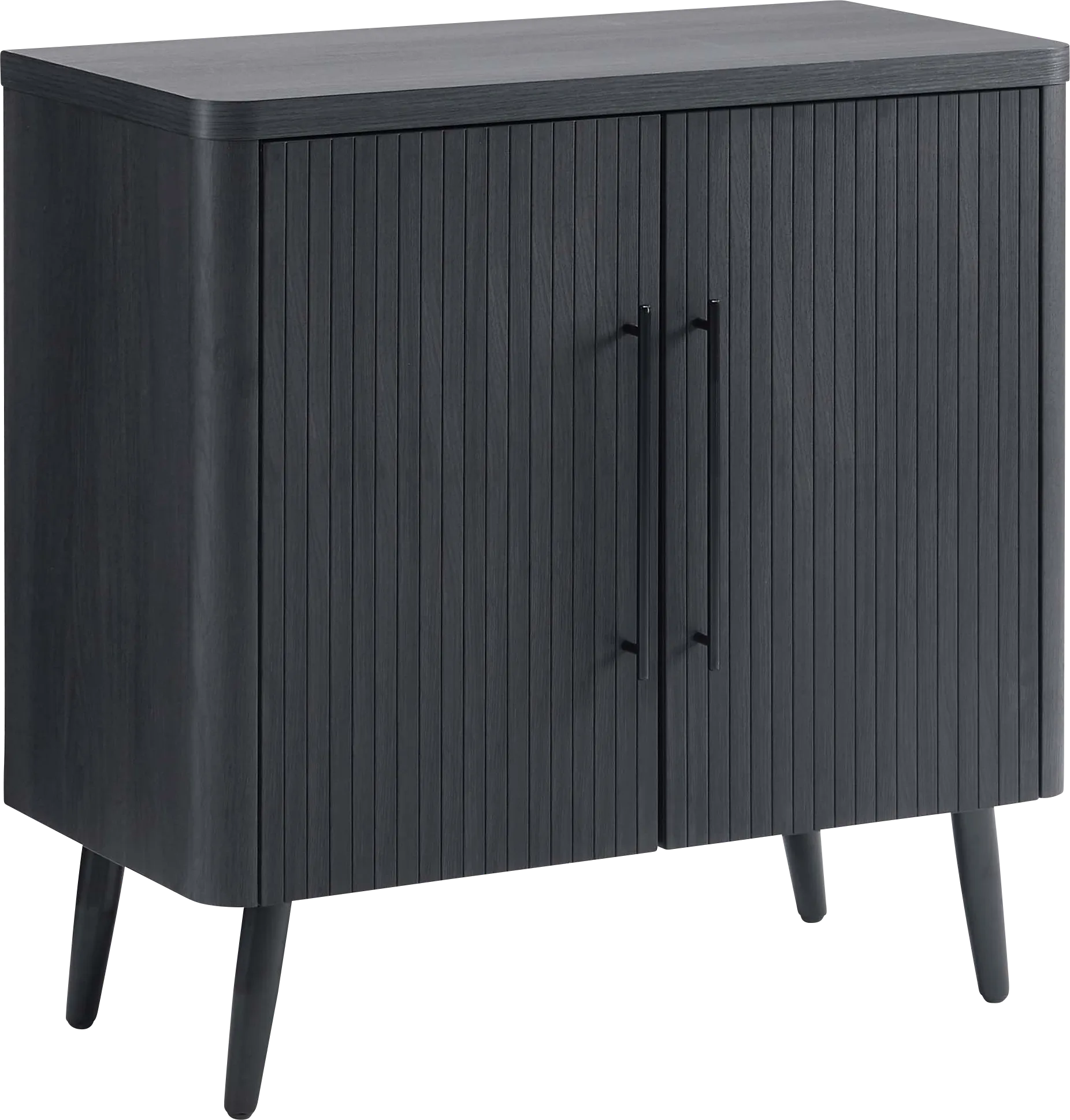 Kassy Charcoal Accent Cabinet - Image 1