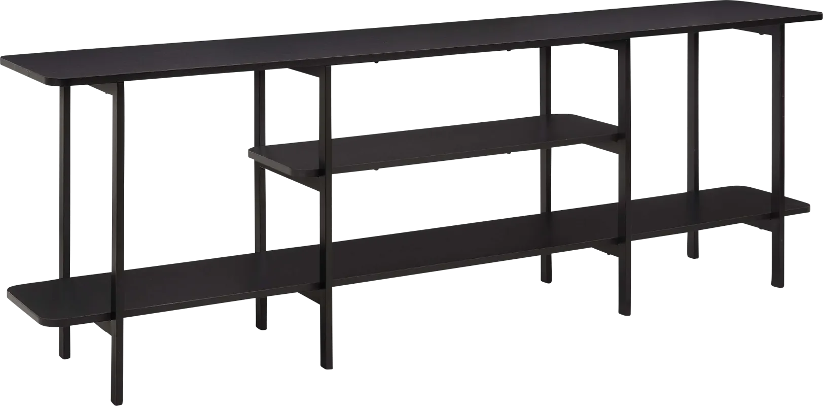 Jessee II Black Sofa Table