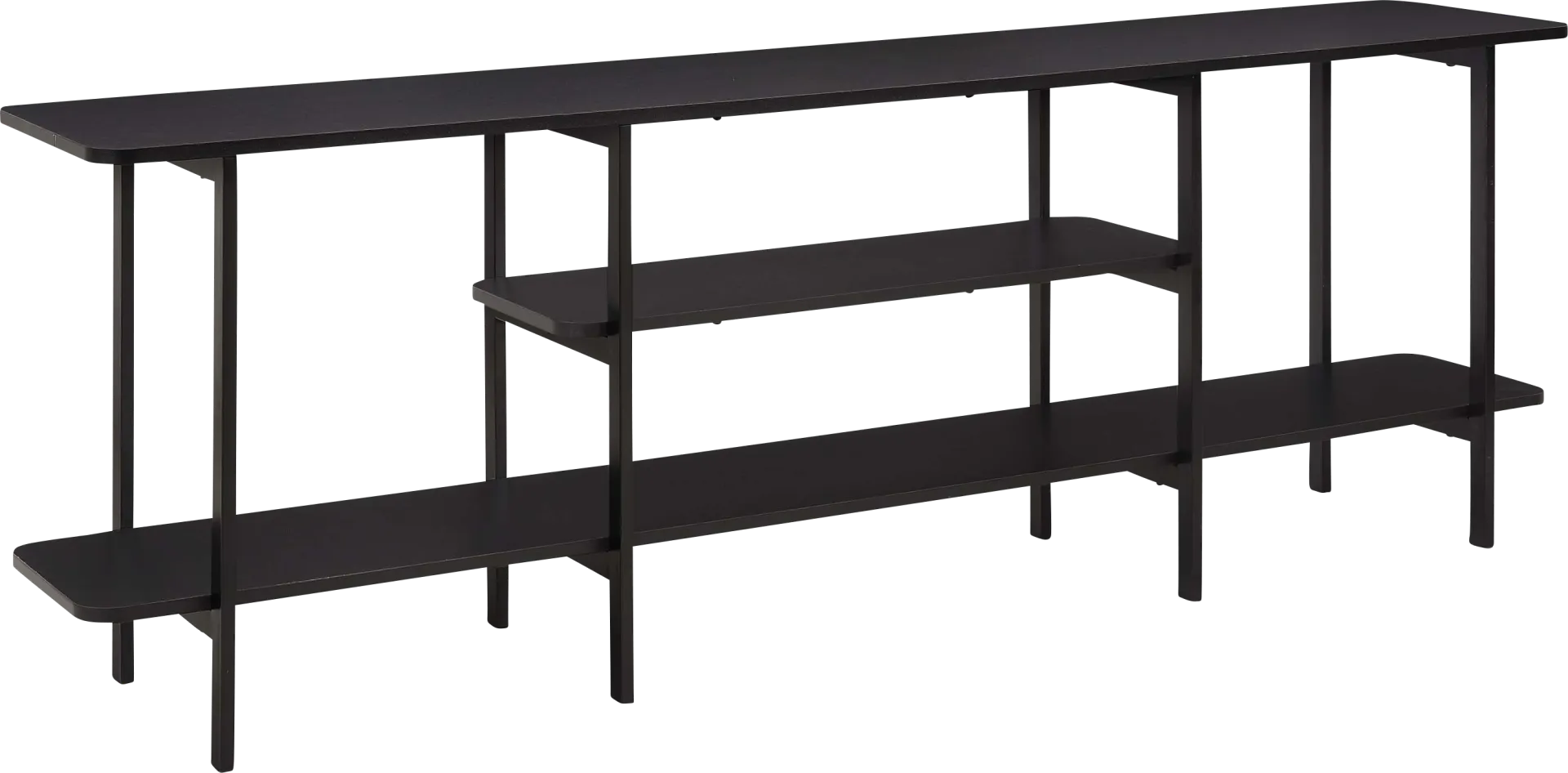 Jessee II Black Sofa Table - Image 1
