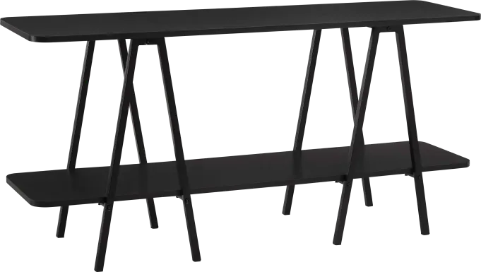 Jessee I Black Sofa Table