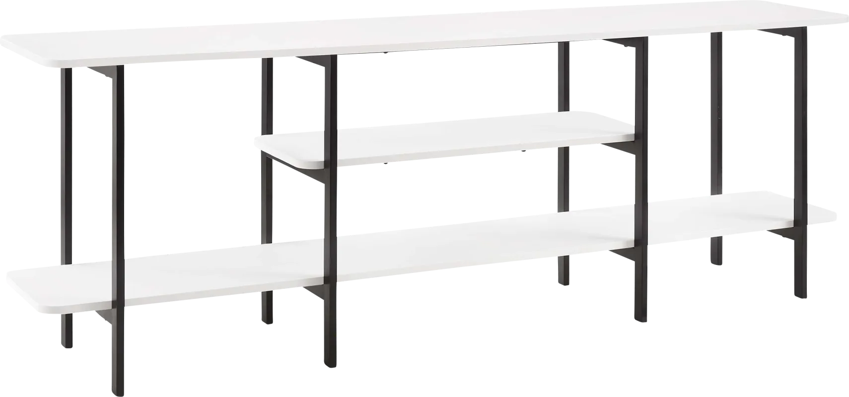 Jessee II White Sofa Table