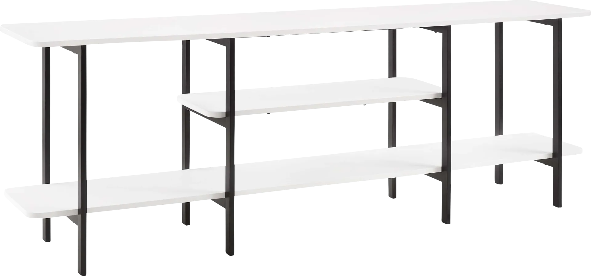 Jessee II White Sofa Table - Image 1