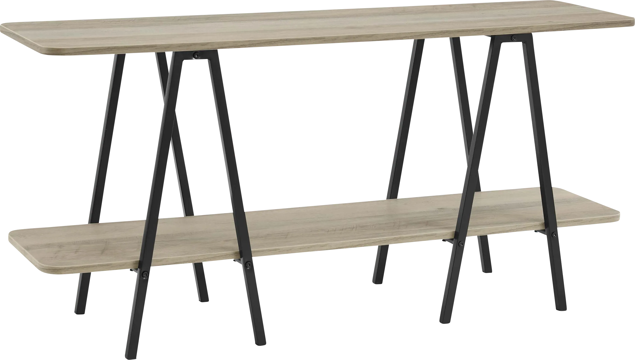 Jessee I Light Brown Sofa Table - Thumbnail - Image 1