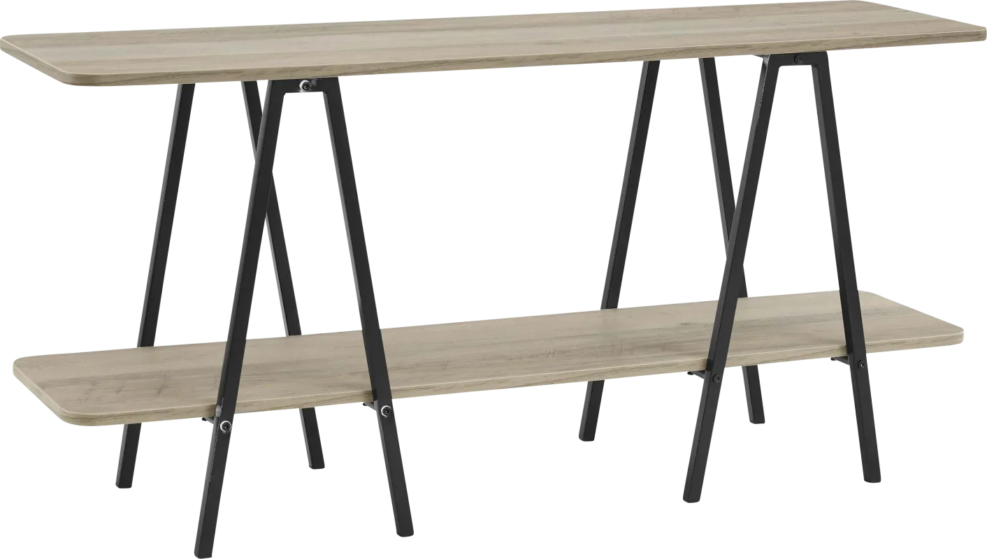 Jessee I Light Brown Sofa Table