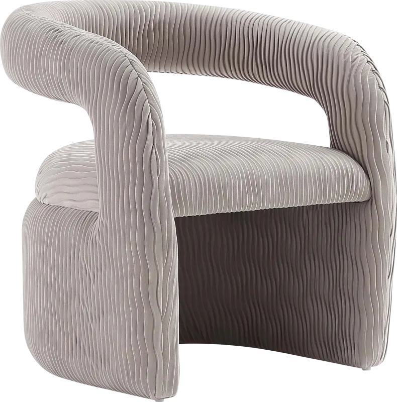 Flaminian Gray Arm Chair