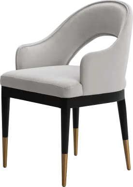Fischbeck Light Gray Arm Chair