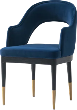 Fischbeck Blue Arm Chair
