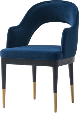 Fischbeck Blue Arm Chair