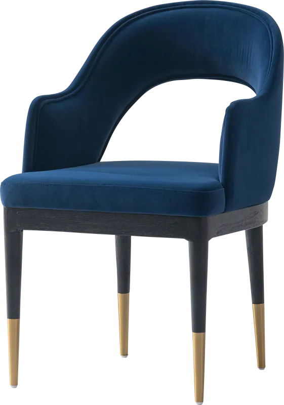 Fischbeck Blue Arm Chair