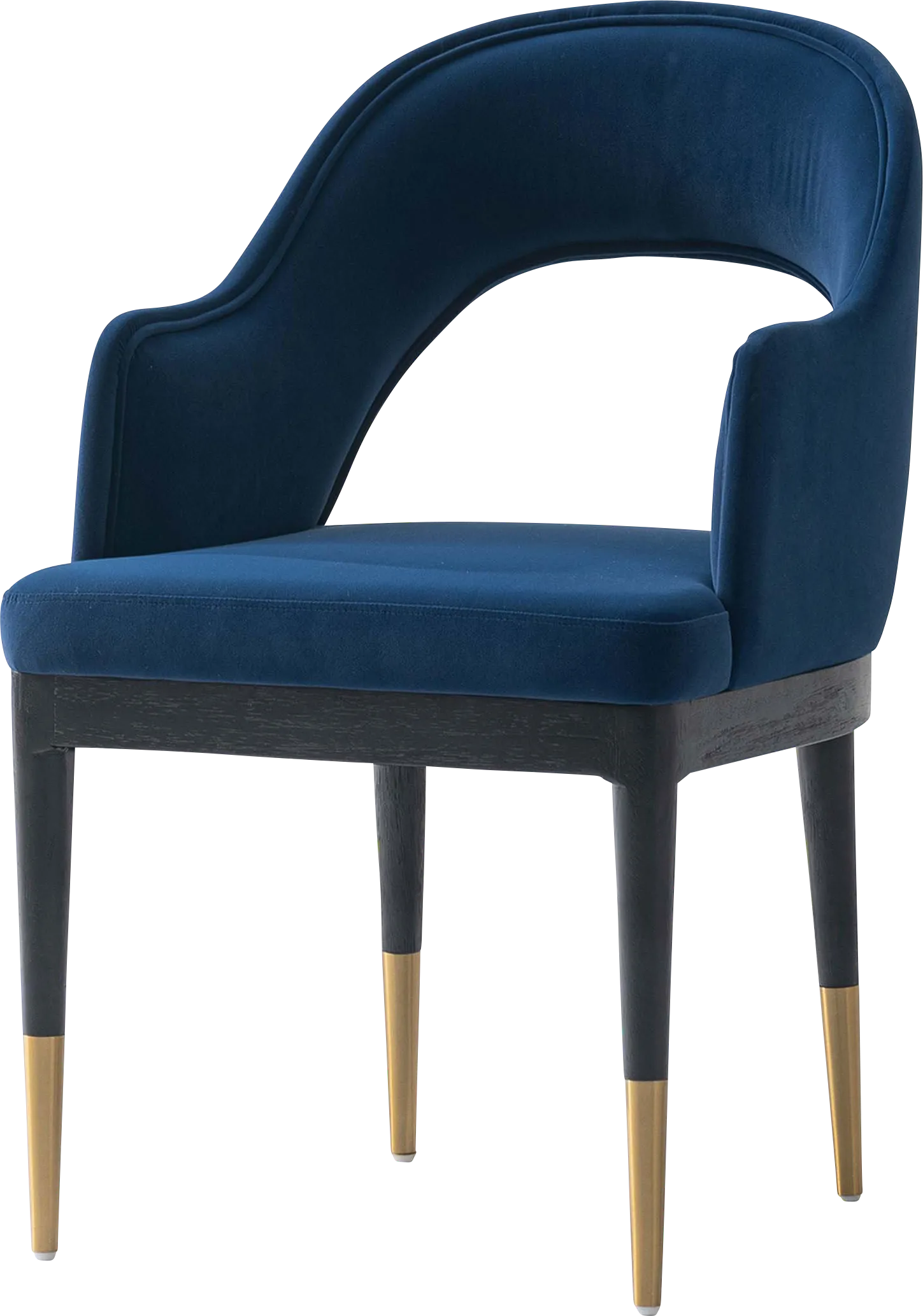 Fischbeck Blue Arm Chair - Image 1