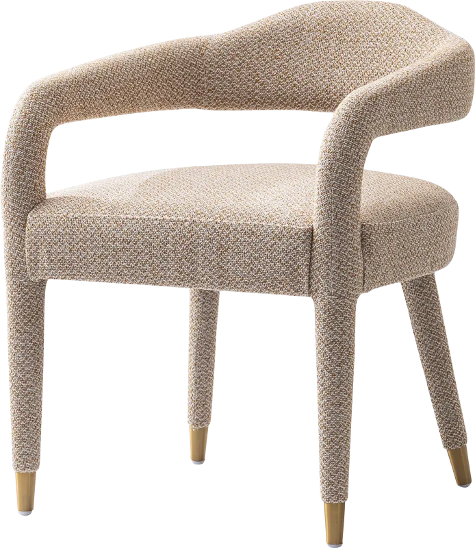 Barbette Gold Arm Chair