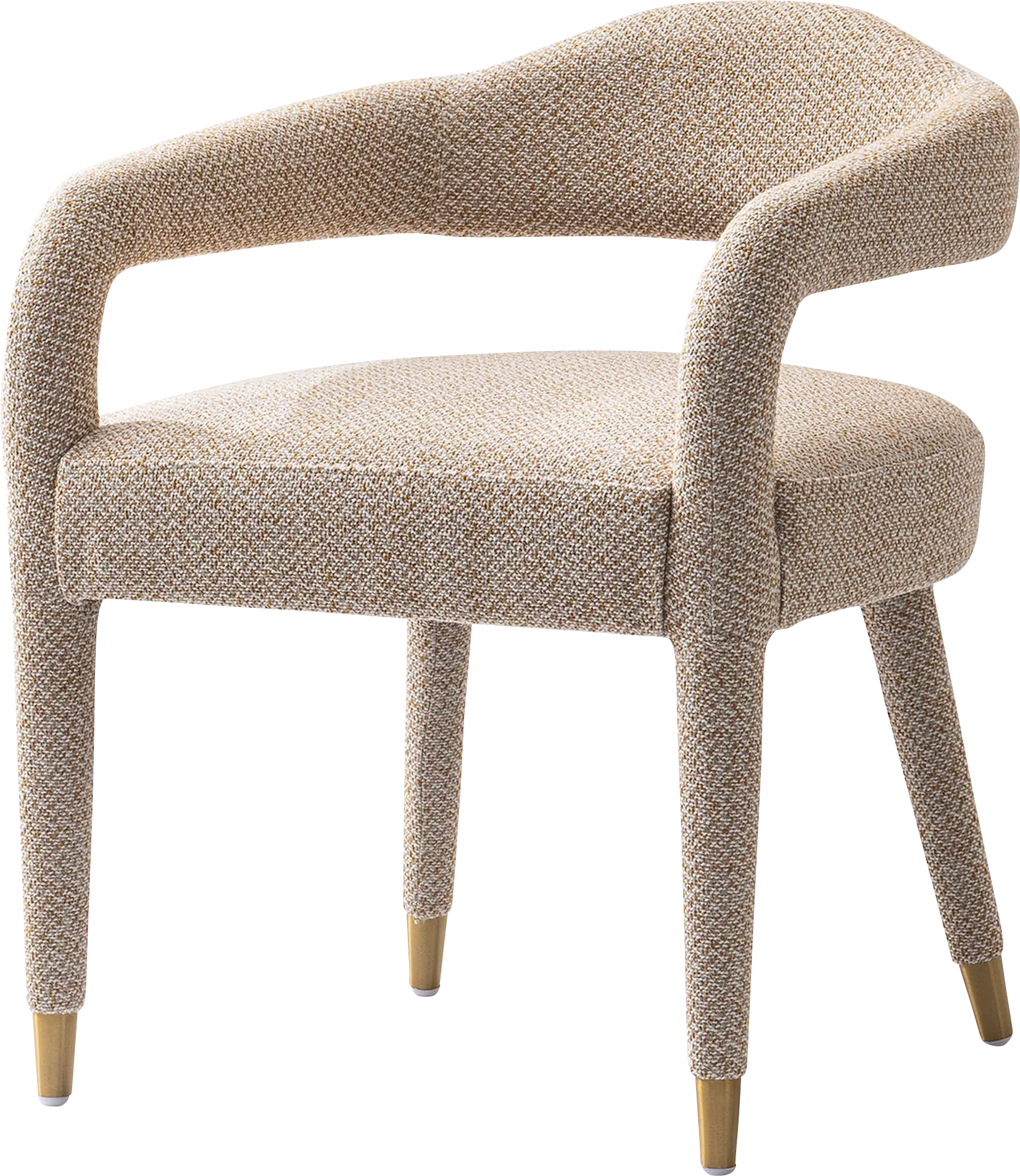 Barbette Gold Arm Chair - Image 1