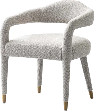 Barbette Silver Arm Chair