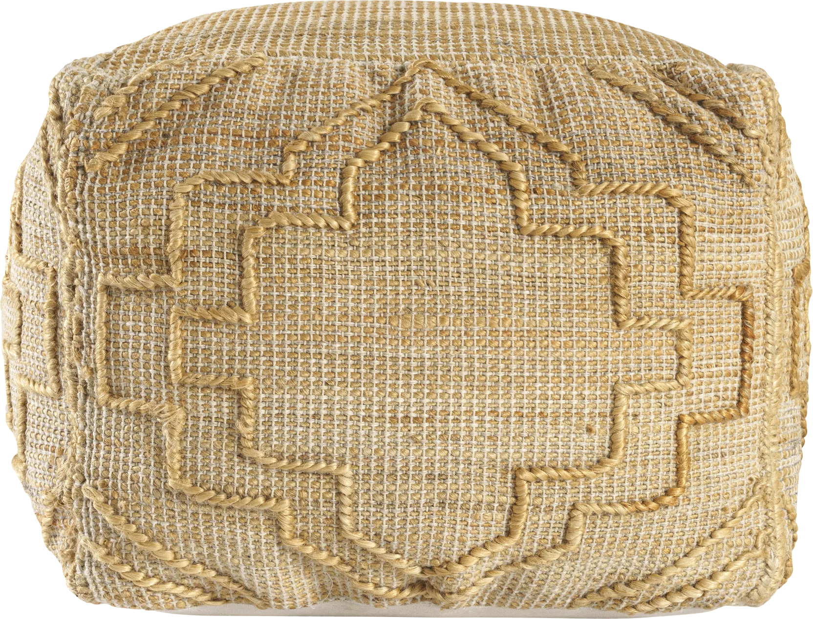 Peguen Tan Pouf - Thumbnail - Image 1