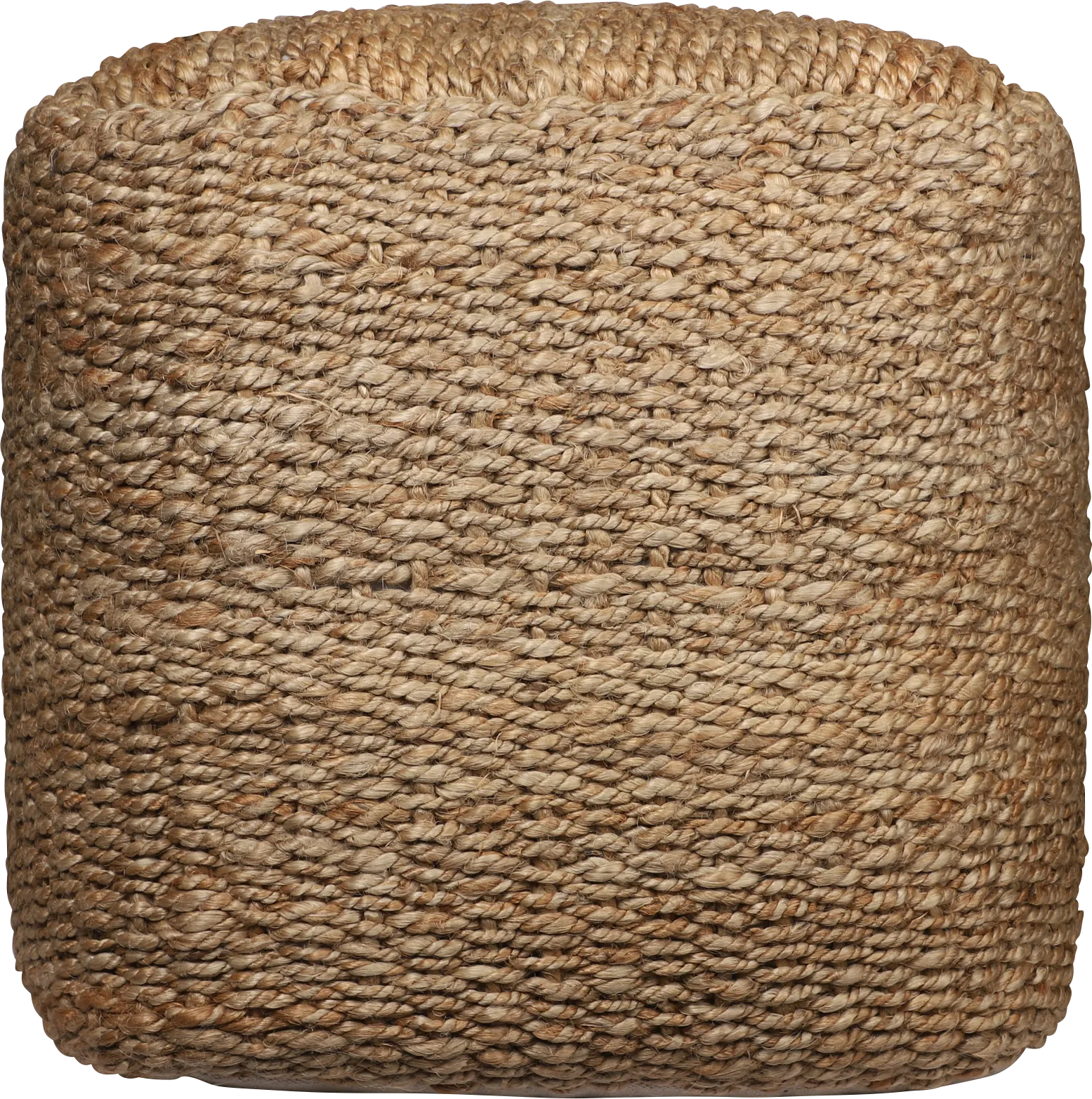 Pinchai Tan Pouf - Image 1