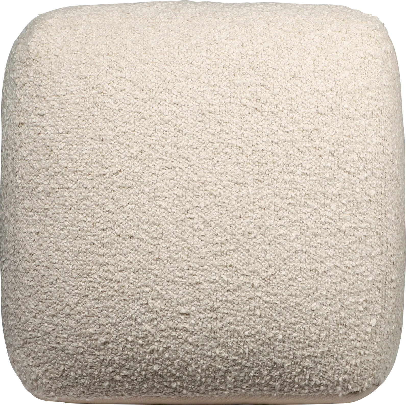 Nelior Cream Pouf - Thumbnail - Image 1