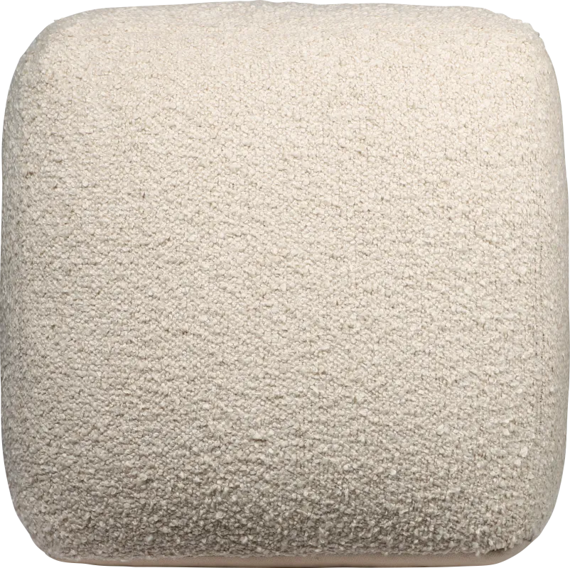Nelior Cream Pouf