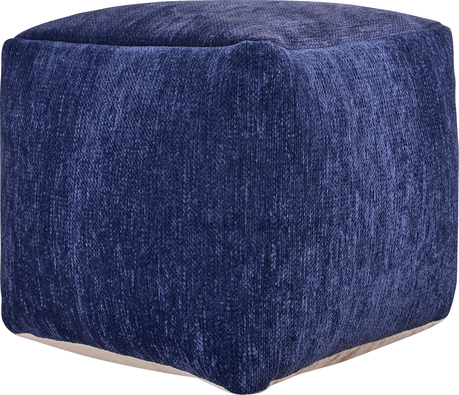 Gekia Navy Pouf - Image 1