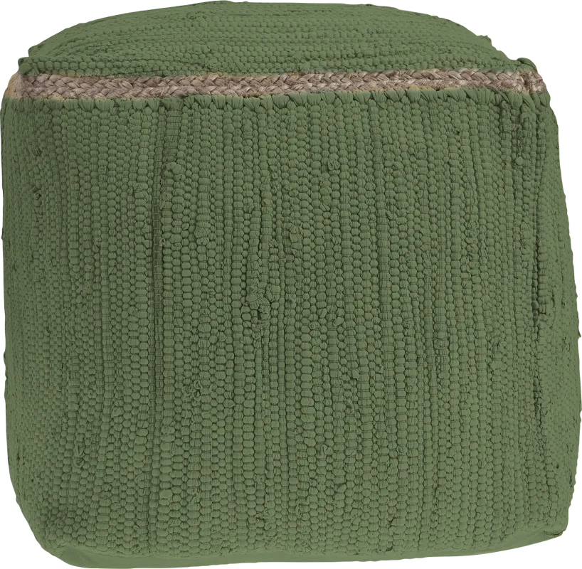 Binvia Green Pouf