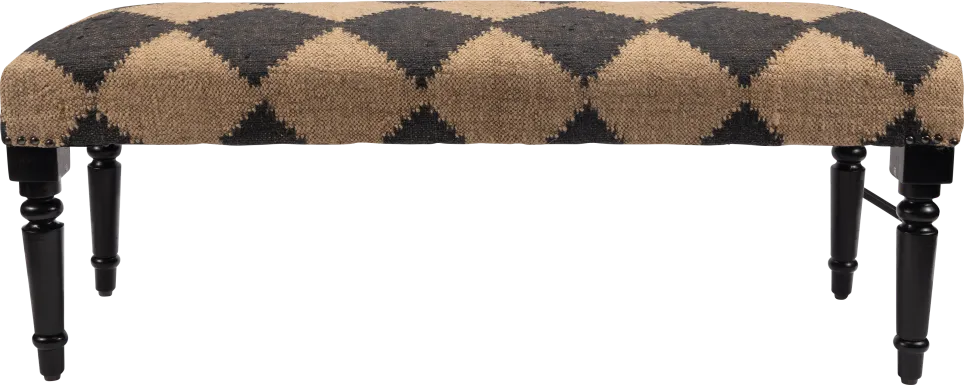 Baeye Tan/Black Bench