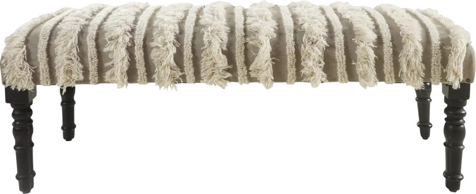 Shimlo Cream/Gray Bench