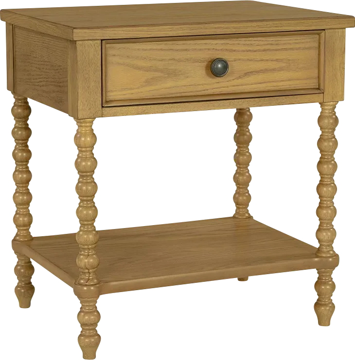 Kiphen Brown Nightstand - Image 1