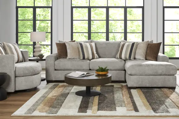 Martin Gray 2 Pc Sectional