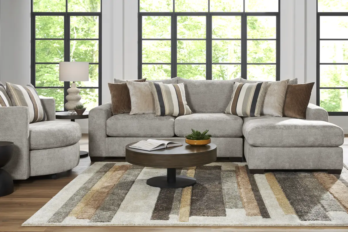 Martin Gray 2 Pc Sectional