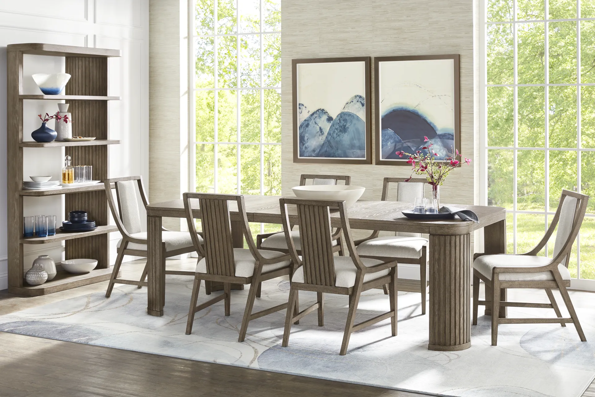 Sausalito Brown Dining Table - Image 1