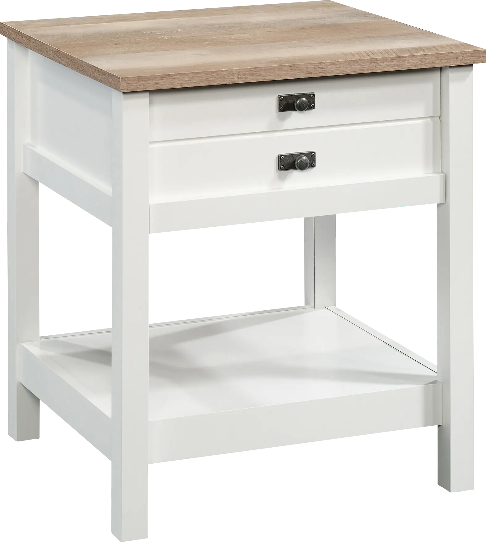 Lakespray White Nightstand