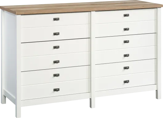 Lakespray White Dresser