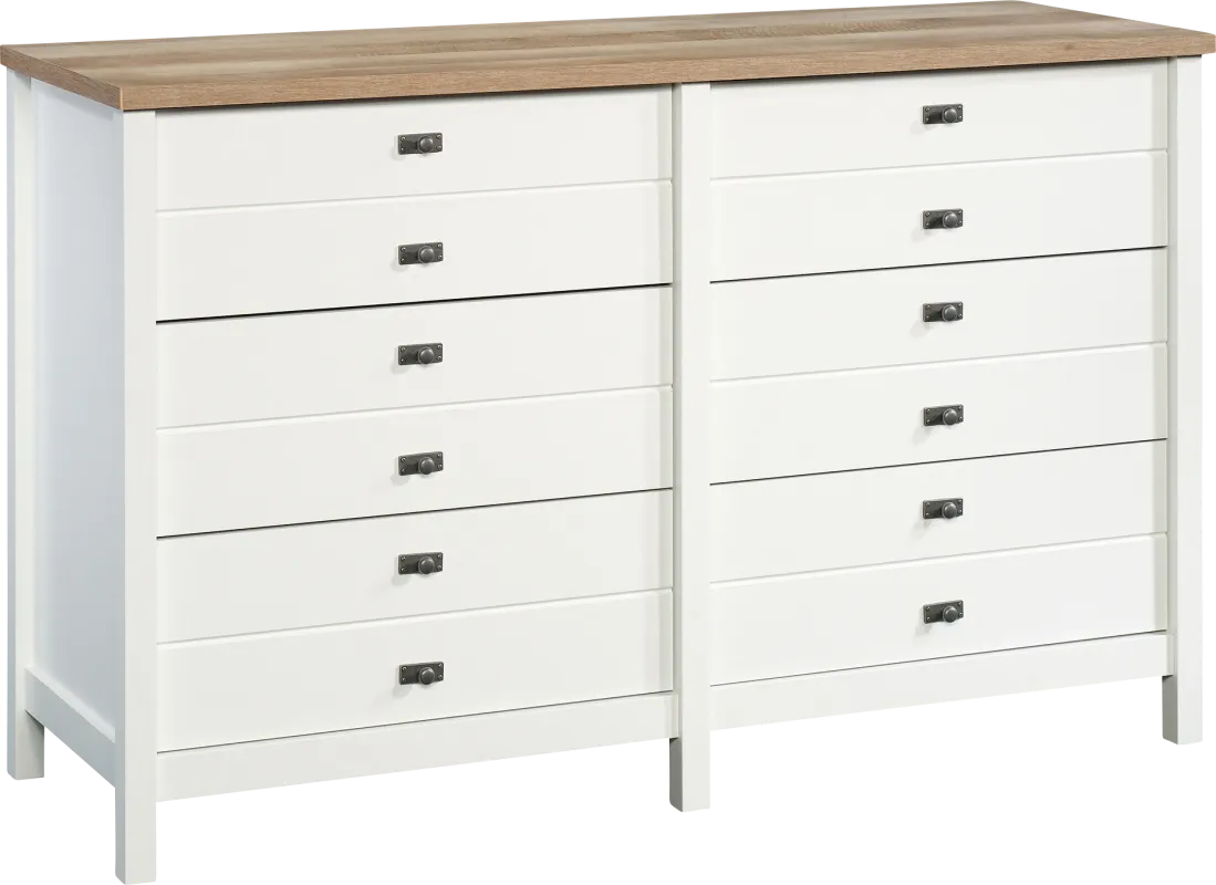 Lakespray White Dresser