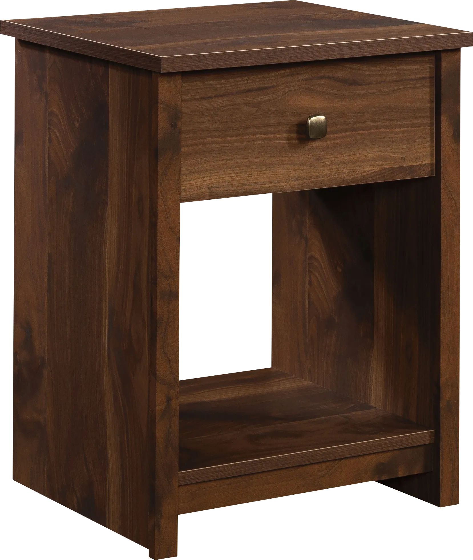 Ingeborg Brown Nightstand - Image 1