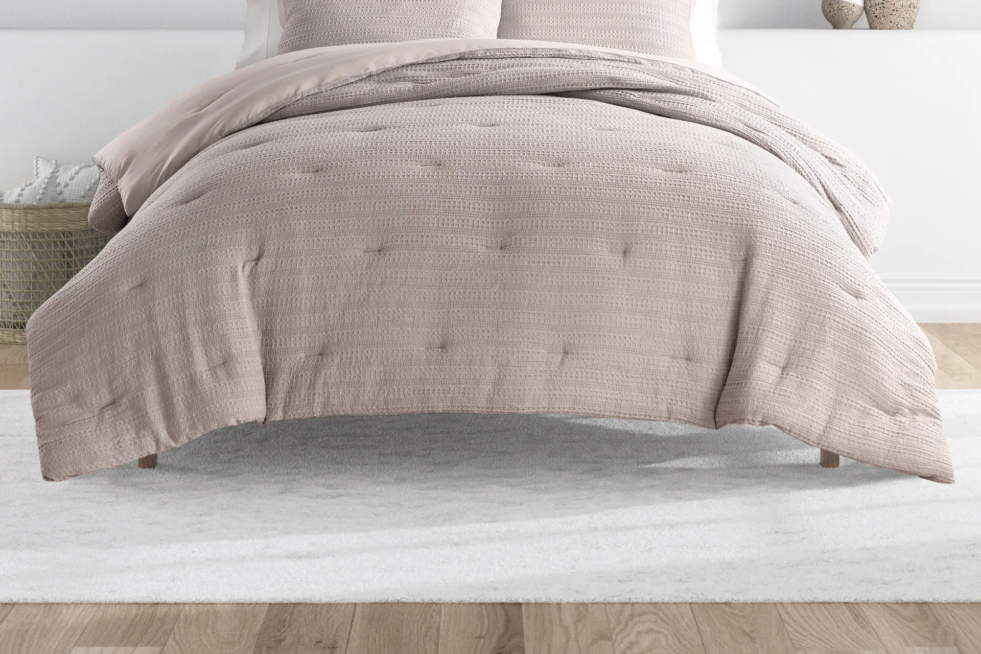 Hoplily Mauve 2pc Twin Comforter Set - Image 2