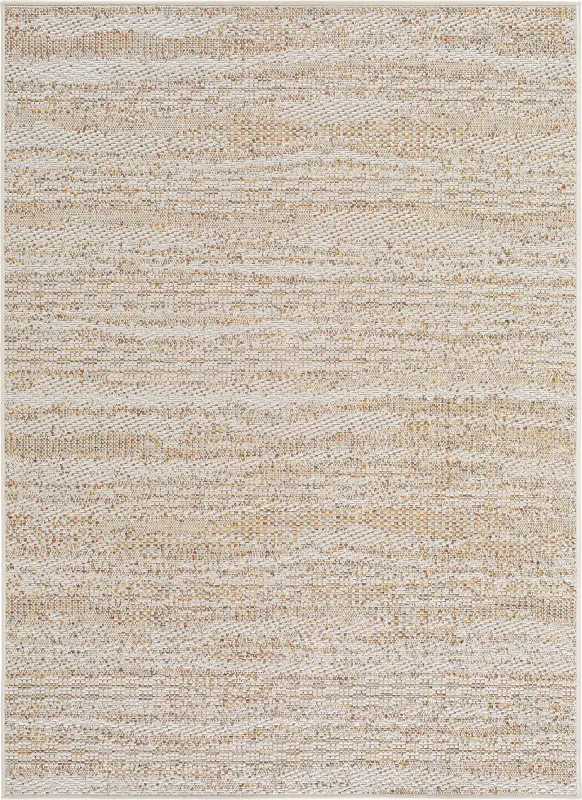 Aswan Butterscotch 6'3 x 9' Indoor/Outdoor Rug
