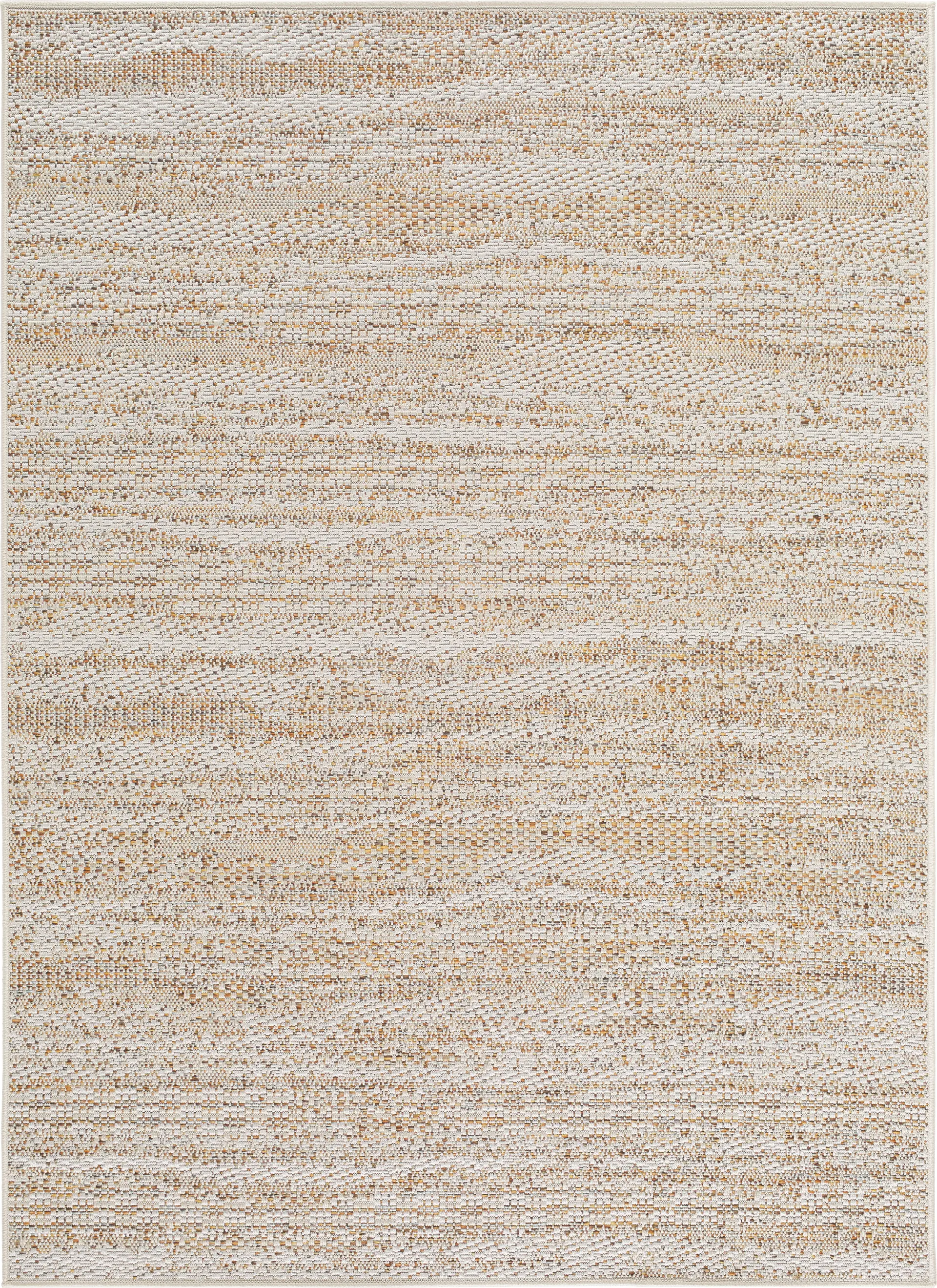 Aswan Butterscotch 6'3 x 9' Indoor/Outdoor Rug
