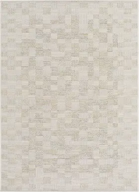 Minya Beige 7'6 x 10' Indoor/Outdoor Rug