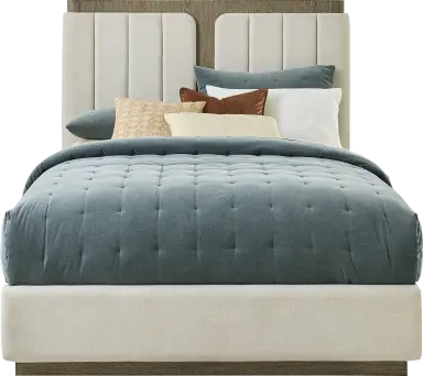 3 pc king upholstered bed