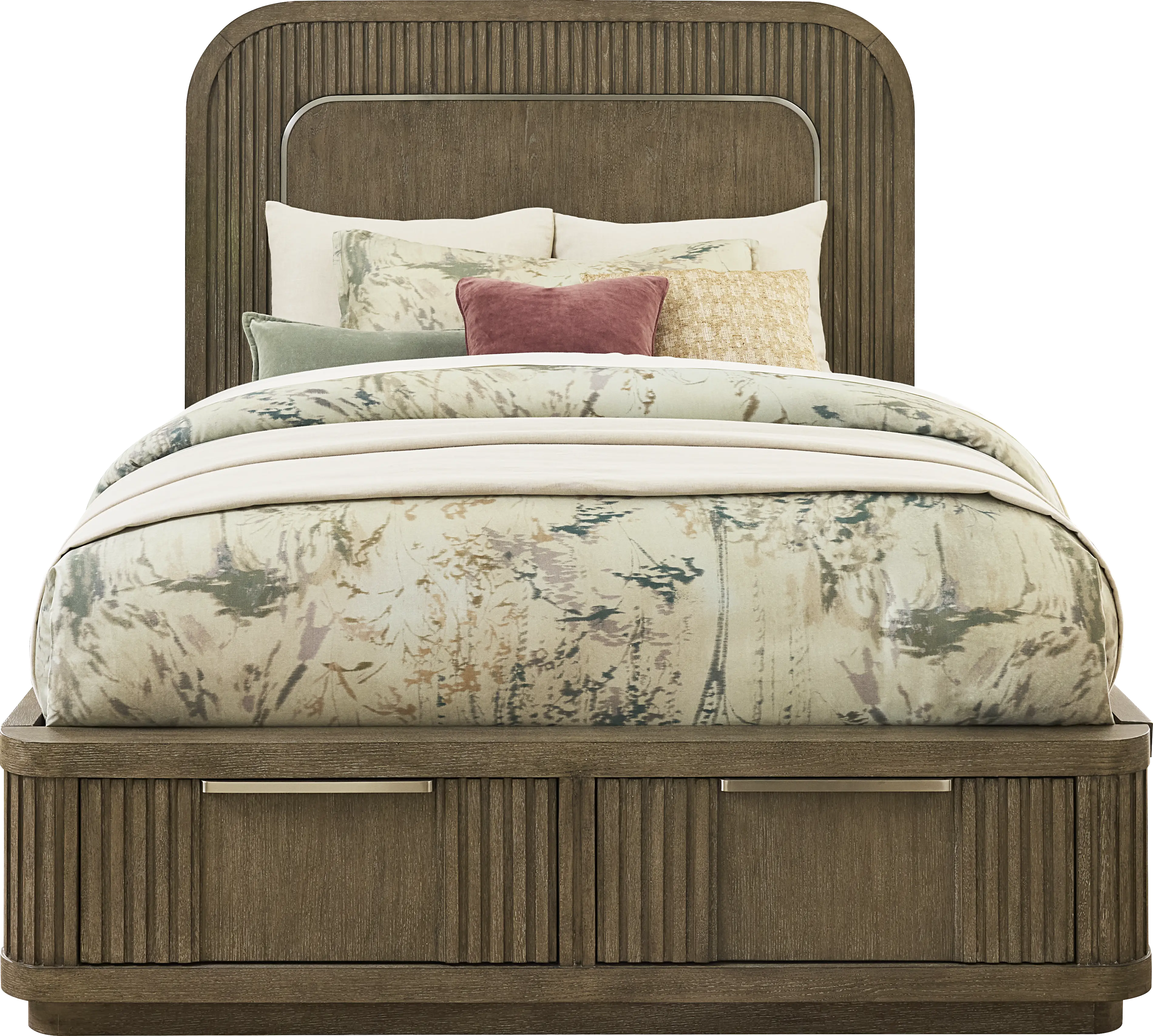 Sausalito Brown 5 Pc King Storage Bedroom - Thumbnail - Image 2