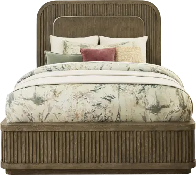 3 pc queen panel bed